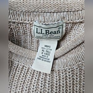 L.L. Bean Men's Knit Sweater